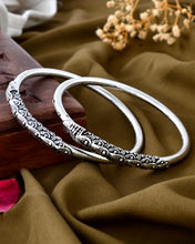 Arcturus Peacock Oxidised Bangle