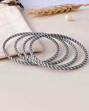 Phoenix Oxidised Bangle