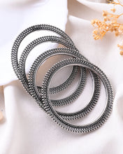 Carina Oxidised Bangle