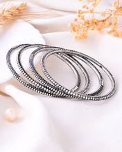 Eos Oxidised Bangle