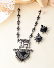 Bahubali Brass Necklace set