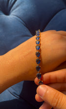 Sapphire Blue Tennis Bracelet