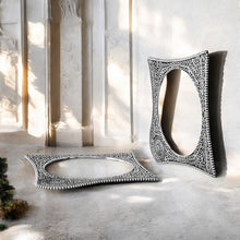 Sirius Oxidised  Squared Bangle