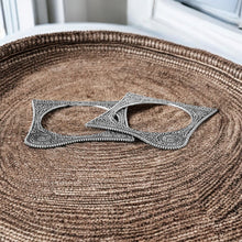 Sirius Oxidised  Squared Bangle