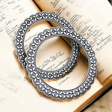 Antares Round Oxidised Bangle