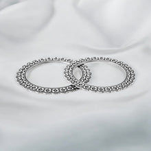 Antares Round Oxidised Bangle