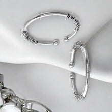 Icarus Oxidised Bangle