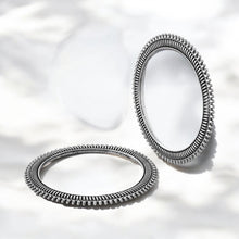 Achird Round Oxidised Bangle