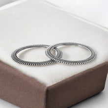 Achird Round Oxidised Bangle