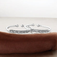 Orion Oxidised Bangle