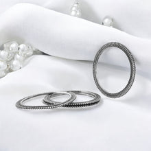 Carina Oxidised Bangle