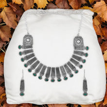 Acrux Oxidised Necklace Set