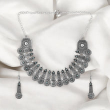 Antares Oxidised Necklace Set