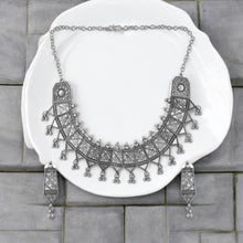 Tarazed Oxidised Necklace Set