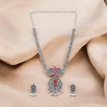 Magellanic Long Brass Necklace Set