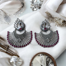 Long Peacock Elegant Earrings