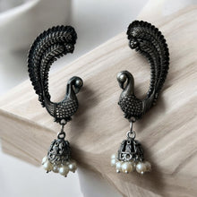 Stunning Long Bird Jhumka Earrings