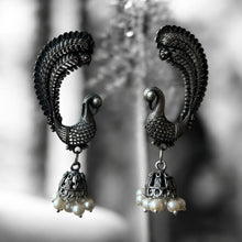 Stunning Long Bird Jhumka Earrings