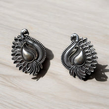 Elegant Antique Swan Earrings