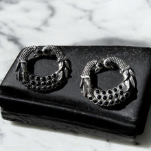 Stunning Dual Peacock Earring