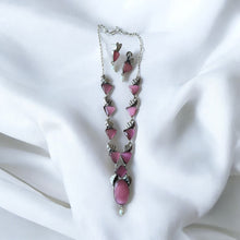 Elegant Royal Pink Necklace Set