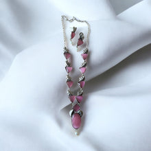 Elegant Royal Pink Necklace Set