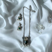 Dazzling Dual Tone Chain Pendal Set