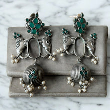 Elegant Dual elephant Faced Earrings