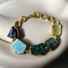 Stunning Natural Stone Hand Bracelet