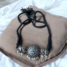 Elegant Dual Elephant Choker Set